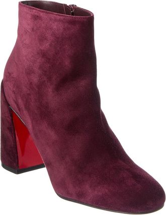Christian Louboutin Jane 85 Suede Bootie