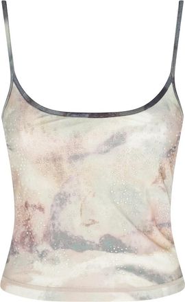 Diesel T-Iplu Tank Top - Dames - Tops zonder mouwen - Veelkleurig - S - Nylon - Tops