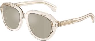 Moncler ME6007U CIRSEE 30035A Mens Sunglasses Yellow Size 54