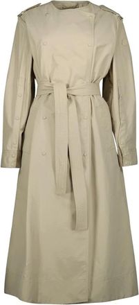 Moncler Beige 3-in-1 Trenchcoat - Dames - Trenchcoats - Beige - L - Jassen