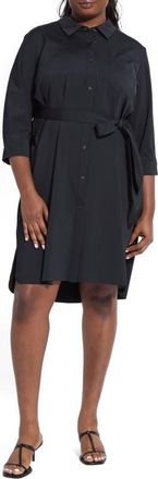 Lyss&eacute; Schiffer Shirtdress in Black at Nordstrom, Size 3 X