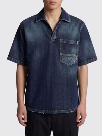 Dsquared2 Camicia Dsquared2 in denim di cotone con logo
