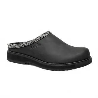 Simple Mens Mesa Clogs In Black