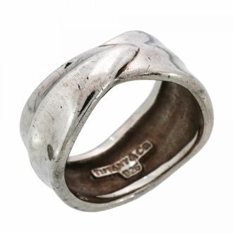 Tiffany & Co. Silver 925 Band Ring (Pre-Owned)