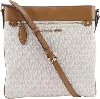 Michael Kors Pre-owned Plastic Schoudertas - Dames - Vintage Schoudertas - Wit - ONE Size - Vintage