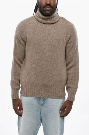 Ermenegildo Zegna Cashmere and Silk Turtleneck Sweater size 48
