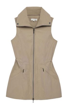 Anatomie Delaney Travel Vest in Khaki at Nordstrom, Size X-Small