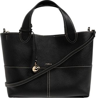 Furla Tassen, Dames, Zwart, ONE Size, Leer, Primrose M Leren Tas