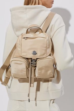 Moncler Backpack New Trick, Womens, Beige
