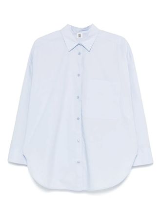 By Malene Birger Derris shirt - women - Organic Cotton - 38 - Blue