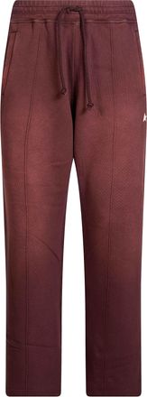 Golden Goose Relaxed-Fit Burgundy Sweatpants