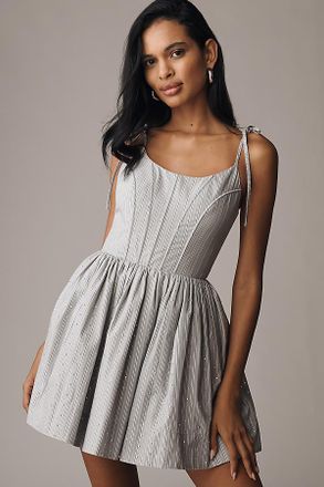 En Saison Christelle Fit & Flare Mini Dress