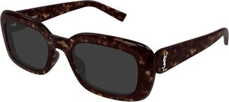 Saint Laurent Dames, Accessoires, Bruin, Maat: 53 MM Nylon