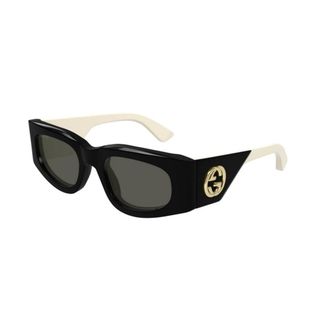 Gucci Gg1664S Zonnebril - unisex - Accessoires - Zwart - Maat: 51 MM