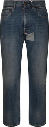 Maison Margiela Tapered Leg Jeans - Heren - Regular Fit Jeans - Blauw - W31 - Katoen - Jeans