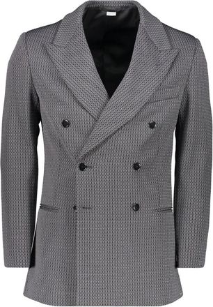 Random Identities Jasje met Reverskraag - Heren - Blazers - Grijs - 2XS - Polyester - Jassen