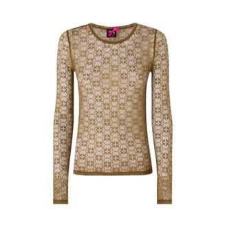Pinko Mujer, Camisetas, Verde, Talla: XS