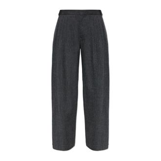 Rag & Bone Pantaloni in lana con pinces - - Trousers - Donna - Grigio - M