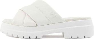Timberland (WMNS) Timberland London Vibe Slides White Full Grain A63RV