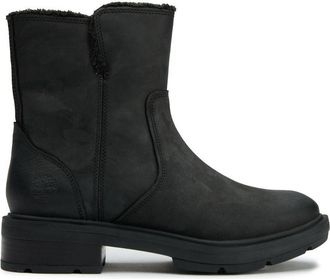 Timberland Womens Brimfield Boots - Black Leather - Size UK 5