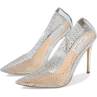 Steve Madden Kaidel Pump Womens Clear Pointed Toe Stiletto Heel HTAT419