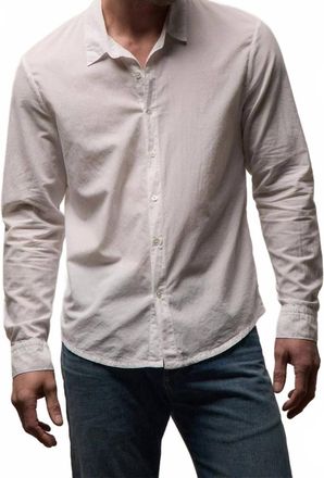 James Perse Standard Shirt In White
