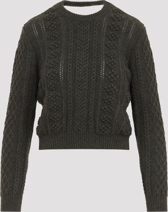 Jil Sander Cable Knit Sweater