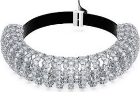 Swarovski Constella Rhodium Plated Choker