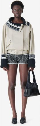 Iro Rimme Jacket in Warm Grey at Nordstrom, Size 40 Eu