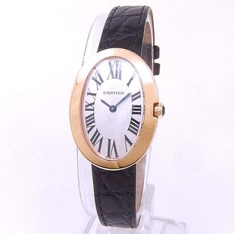 Cartier Pre-owned Cartier Baignoire Silver Dial Ladies Watch W8000007