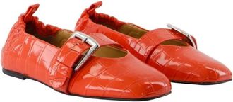 Ganni Donna, Scarpe, Arancione, 36 EU, new