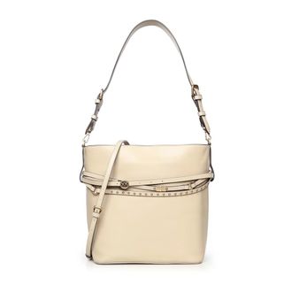 Pinko Shoulder Bags, female, Beige, Size: ONE SIZE Shoulder Bags