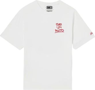 MC2 Saint Barth Tops, Heren, Wit, M, Katoen, Portland T-shirt