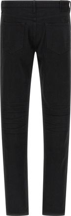 Tom Ford Garment-Dyed Selvedge Stretch Jeans - Black