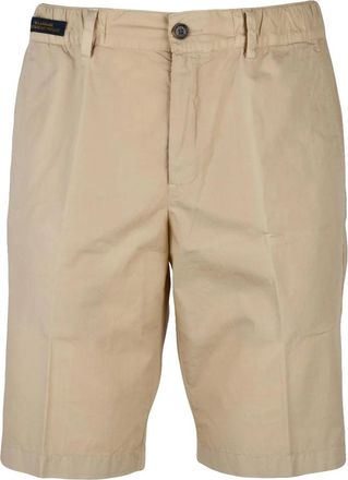 Paul & Shark Beige Cotton Shorts