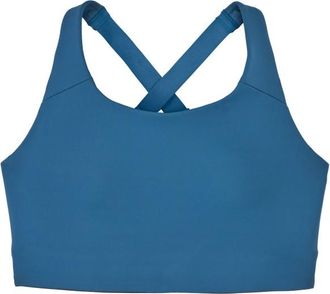 Patagonia Shadowlite High Impact Adjustable Bra Sport-BH f&uuml;r Damen | blau