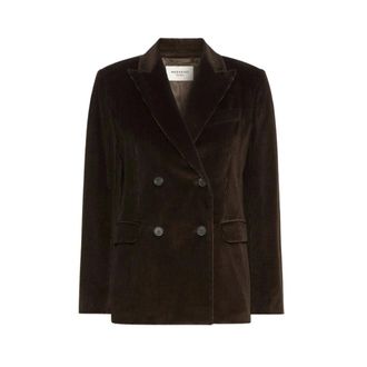 Max Mara Katanga Blazer - Dames - Jassen - Bruin - Maat: S Katoen