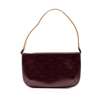 Louis Vuitton Pre-owned Shoulder Bags, female, Purple, Size: ONE SIZE Pre-owned Embossed Leather Bag