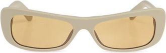 Jacquemus Capri Zonnebril - Dames - Zonnebrillen - Grijs - ONE Size - Accessoires
