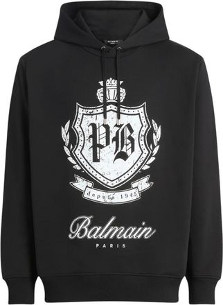 Balmain Hombre, Sudaderas, Negro, Talla: M