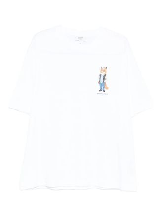 Maison Kitsun&eacute; Dressed Fox Oversize T-Shirt-Shirt