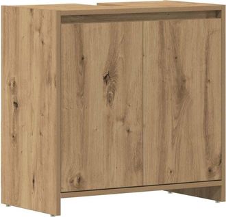 vidaXL Mueble De Lavabo De Ba&ntilde;o Madera Roble Artisan 60x33x60 Cm Vidaxl