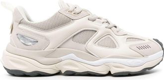 Axel Arigato Satellite Runner panelled sneakers - men - Calf Leather/Fabric/Rubber/Rubber/Fabric - 40 - Neutrals