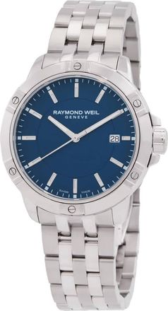 Raymond Weil Tango Quartz Blue Dial Mens Watch 8160-ST-50041