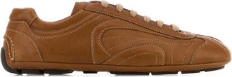 Prada Caramel Nappa Leather Montecarlo Re Edition 2005 Sneakers
