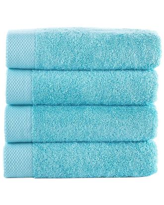 Brooks Brothers Solid Signature 4Pc Hand Towels