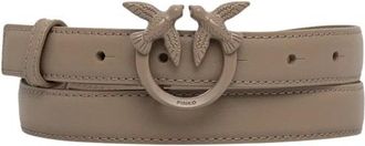 Pinko Love Berry H2 Belt - Accessories - Mujer - Beige - XS
