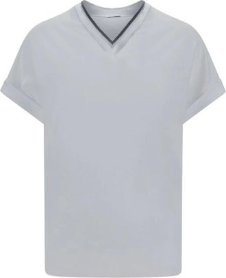 Brunello Cucinelli Donna, Top, Grigio, M, new