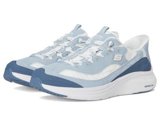 Skechers Womens Contour Foam Sweet Nostalgia Cozy Fit Hands Free Slip Ins Sneaker, Ltbl=Light Blue, 6.5 UK