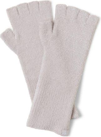 Barefoot Dreams CozyChic Lite Fingerless Gloves in Stone at Nordstrom, Size Small